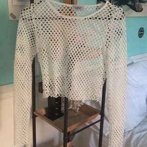 Worn once mesh shirt